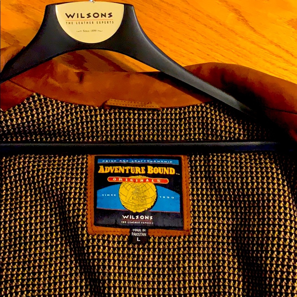 Wilson Men’s Suede Leather Coat
